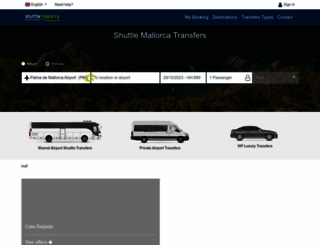 palma-airport-transfers.com screenshot