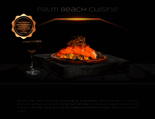 palmbeachcuisine.com screenshot