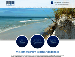 palmbeachendo.com screenshot