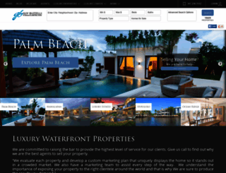 palmbeachluxurywaterfront.com screenshot
