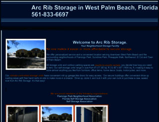 palmbeachstorage.net screenshot