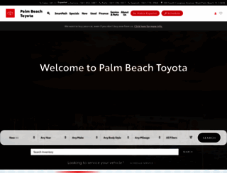 palmbeachtoyota.com screenshot