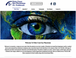palmcoasteyedoctor.com screenshot