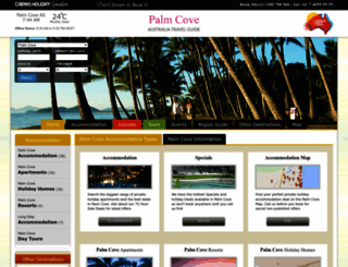 palmcoveaustralia.com screenshot