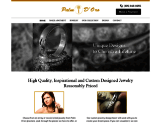 palmdorojewelers.com screenshot