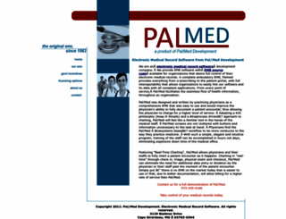 palmedemr.com screenshot