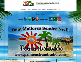 palmenstrandradio.com screenshot