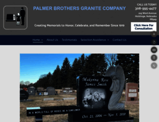 palmerbrothersgranite.com screenshot