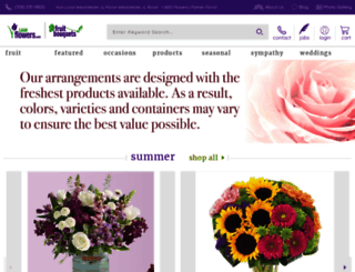 palmerflorist.com screenshot