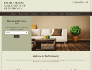 palmerhouseapartments.com screenshot