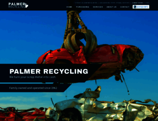 palmerrecycling.ca screenshot