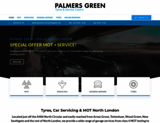 palmersgreenservicecentre.co.uk screenshot