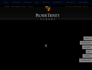 palmertrinity.org screenshot