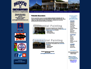 palmettodecorators.com screenshot