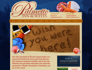 palmettomotel.com screenshot