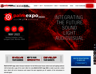 palmexpo.in screenshot