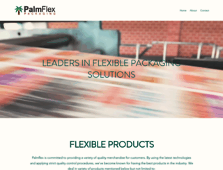 palmflexpackaging.com screenshot