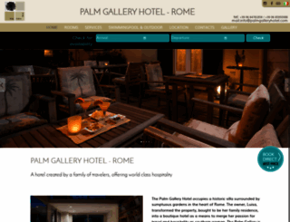 palmgalleryhotel.com screenshot