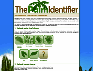 palmidentifier.com screenshot