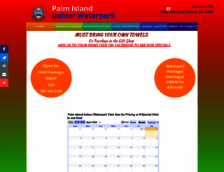 palmislandindoorwaterpark.com screenshot