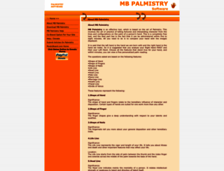 palmistry.cc screenshot