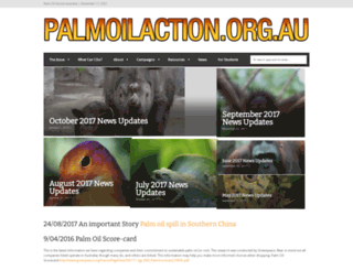 palmoilaction.org.au screenshot