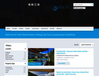 palmrealestatecr.com screenshot