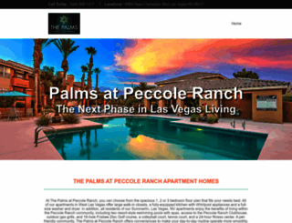 palmsatpeccoleranch.com screenshot
