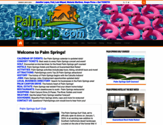 palmsprings.com screenshot
