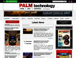 palmtechnology.in screenshot