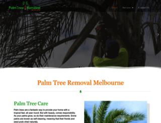 palmtreeremovalsmelbourne.com.au screenshot