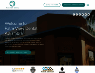 palmviewdental.net screenshot