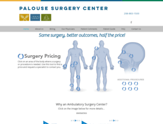 palousesurgery.com screenshot