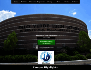 paloverde.org screenshot