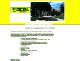 paloverdelandscapes.com screenshot