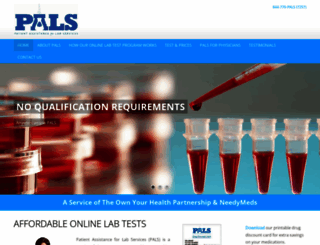 pals-labs.org screenshot