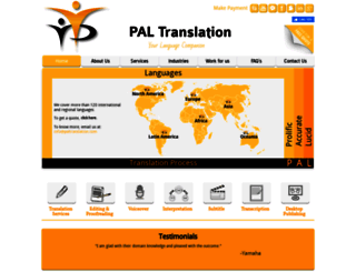paltranslation.com screenshot