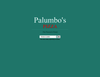 palumbospizza.net screenshot