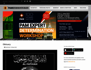 pam.org.my screenshot