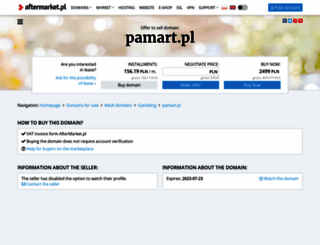 pamart.pl screenshot