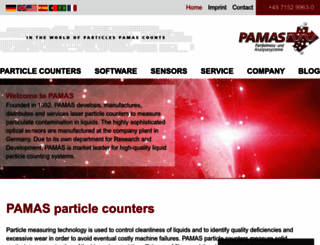 pamas.com screenshot