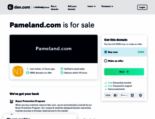 pameland.com screenshot