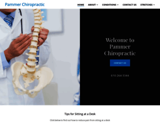 pammerchiropractic.com screenshot