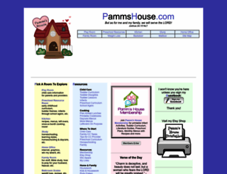 pammshouse.com screenshot