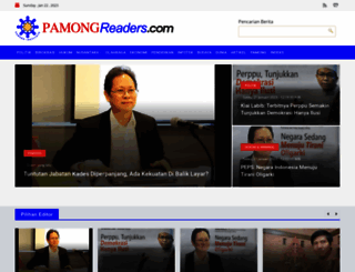 pamongreaders.com screenshot