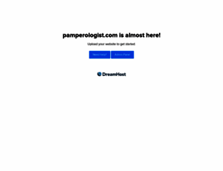 pamperologist.com screenshot