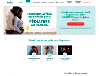 pampers-fr.ca screenshot