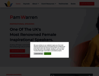 pamwarren.co.uk screenshot