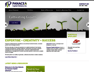 panaceacap.com screenshot