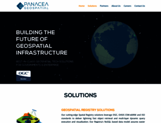 panaceageospatial.com screenshot